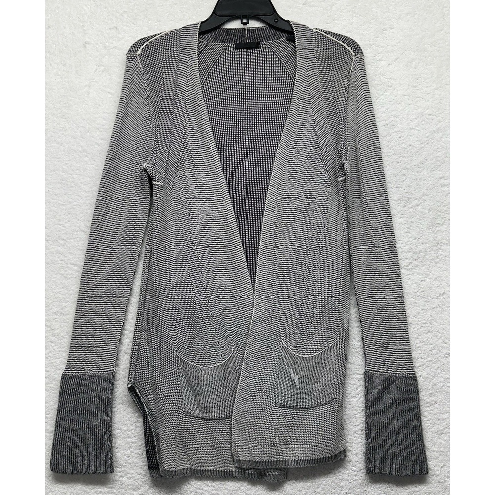 ATM Anthony Thomas Mellilo Womens Size XS Gray Long Sleeve Cardigan Sweater (V1)